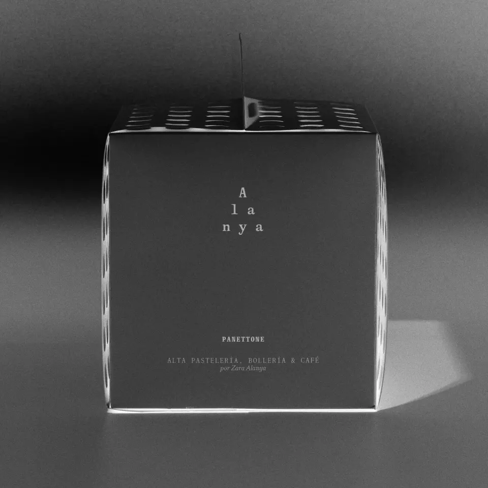 Caja de panettone de Alanya